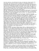 Esszék 'The Pharmaceutical Industry', 1.                