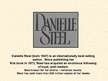 Prezentációk 'Danielle Steel', 1.                