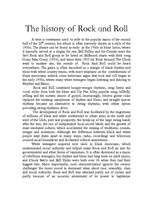 Kutatási anyagok 'History of Rock and Roll', 6.                