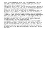 Esszék 'WWI: French Flying Service', 1.                