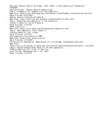 Esszék 'About Schizophrenia in an Australian Context', 6.                