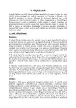 Összefoglalók, jegyzetek 'Az első világháború és a Második világháború', 1.                