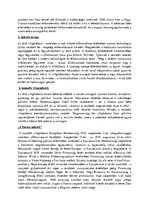 Összefoglalók, jegyzetek 'Az első világháború és a Második világháború', 3.                