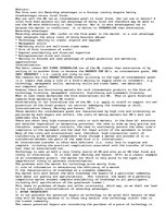 Esszék 'Multinacional Companies - Ownership Advantages and Internalisation', 1.                