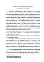 Esszék 'Equality and discrimination in Kurt Vonnegut’s short story "Harrison Bergeron"', 1.                