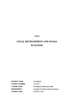 Kutatási anyagok 'Local Development and Social Economy', 1.                
