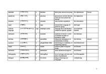 Összefoglalók, jegyzetek 'Terminology', 3.                