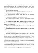 Összefoglalók, jegyzetek 'Institutions of EU. Legislation and Decision Making Process', 3.                