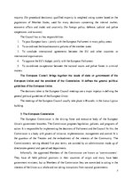 Összefoglalók, jegyzetek 'Institutions of EU. Legislation and Decision Making Process', 3.                