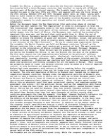 Esszék 'African Scramble', 1.                