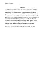 Összefoglalók, jegyzetek 'Remote Viewing', 7.                