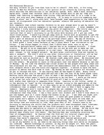 Esszék 'Old Fashioned Education ', 1.                