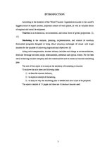 Kutatási anyagok 'Tourism Marketing Entity and Necessity', 3.                