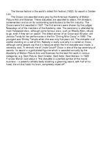 Összefoglalók, jegyzetek 'Modern Film Festivals, Film Industry and Stars', 2.                