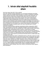 Esszék 'Szent István', 1.                