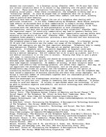 Esszék 'Social Impacts of Technology: Analysis of the Telephone.', 4.                