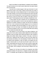 Esszék 'Language as an Instrument', 2.                