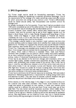 Esszék 'Strategic Plan for Company "Finnair"', 3.                