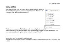 Kutatási anyagok 'A Properly Formatted Document Word', 3.                