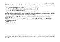 Kutatási anyagok 'A Properly Formatted Document Word', 13.                