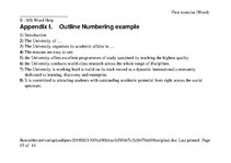 Kutatási anyagok 'A Properly Formatted Document Word', 15.                