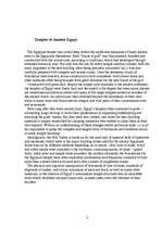 Esszék 'View on Egypt', 3.                