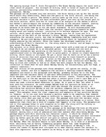 Esszék 'The Great Gatsby Commentary: Chapter 1', 1.                