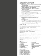 Minták 'Curriculum Vitae', 2.                