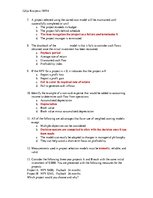 Minták 'Project Management Exam', 2.                