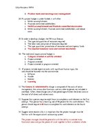 Minták 'Project Management Exam', 6.                