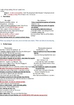 Összefoglalók, jegyzetek 'Angļu valodas gramatikas konspekts', 2.                