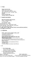 Összefoglalók, jegyzetek 'Angļu valodas gramatikas konspekts', 7.                