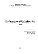 Esszék 'The Adventures of Huckleberry Finn', 1.                
