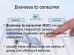 Prezentációk 'E-commerce Types and Models', 5.                