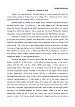 Esszék 'Travel and Tourism in Italy', 1.                