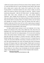 Esszék 'Travel and Tourism in Italy', 2.                