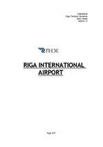 Kutatási anyagok 'Riga International Airport', 1.                