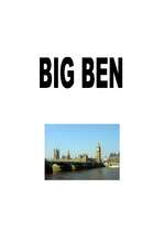 Kutatási anyagok 'Big Ben', 1.                