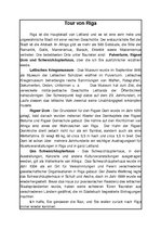 Esszék 'Tour von Riga', 1.                