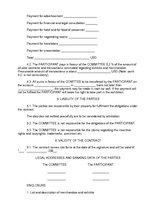 Minták 'Contract for Participation at Fair-exhibition', 3.                