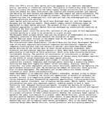 Esszék 'Labor Market Policies', 1.                