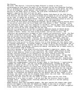 Esszék 'Movie Review of the Pianist: Film History', 1.                