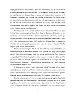 Záródolgozatok 'Humor of William Shakespeare', 7.                