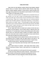 Kutatási anyagok 'Organic Food Pros and Cons', 6.                