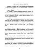 Kutatási anyagok 'Organic Food Pros and Cons', 20.                