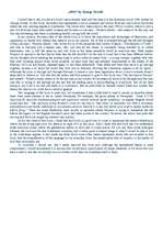 Esszék 'Book report on "1984" by George Orwell', 1.                