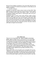 Kutatási anyagok 'Sexual Offence', 7.                