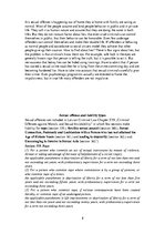 Kutatási anyagok 'Sexual Offence', 8.                