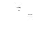 Kutatási anyagok 'Tehnology', 1.                