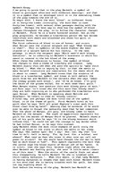 Esszék 'Macbeth and the symbol of blood', 1.                